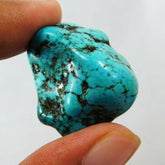 CERTIFIED Natural Blue Turquoise 97.50 Carat Rough Slab Crystal Loose Gemstone